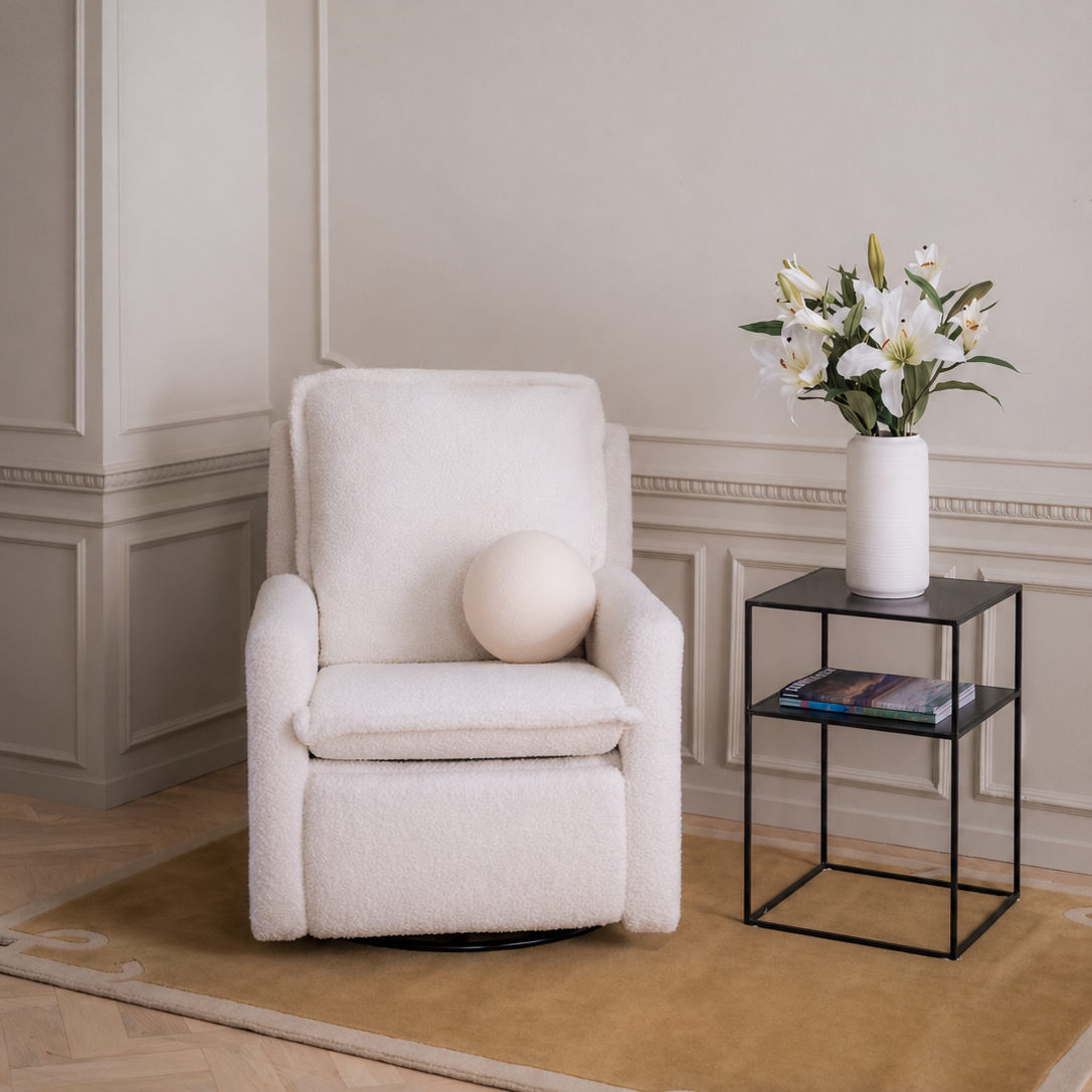 Mamine Justerbar Amningsstol - Nordic Cream