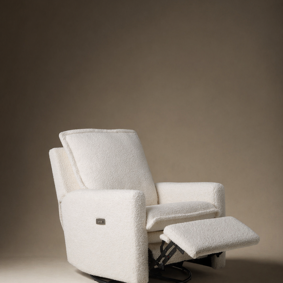 Mamine Justerbar Amningsstol - Nordic Cream