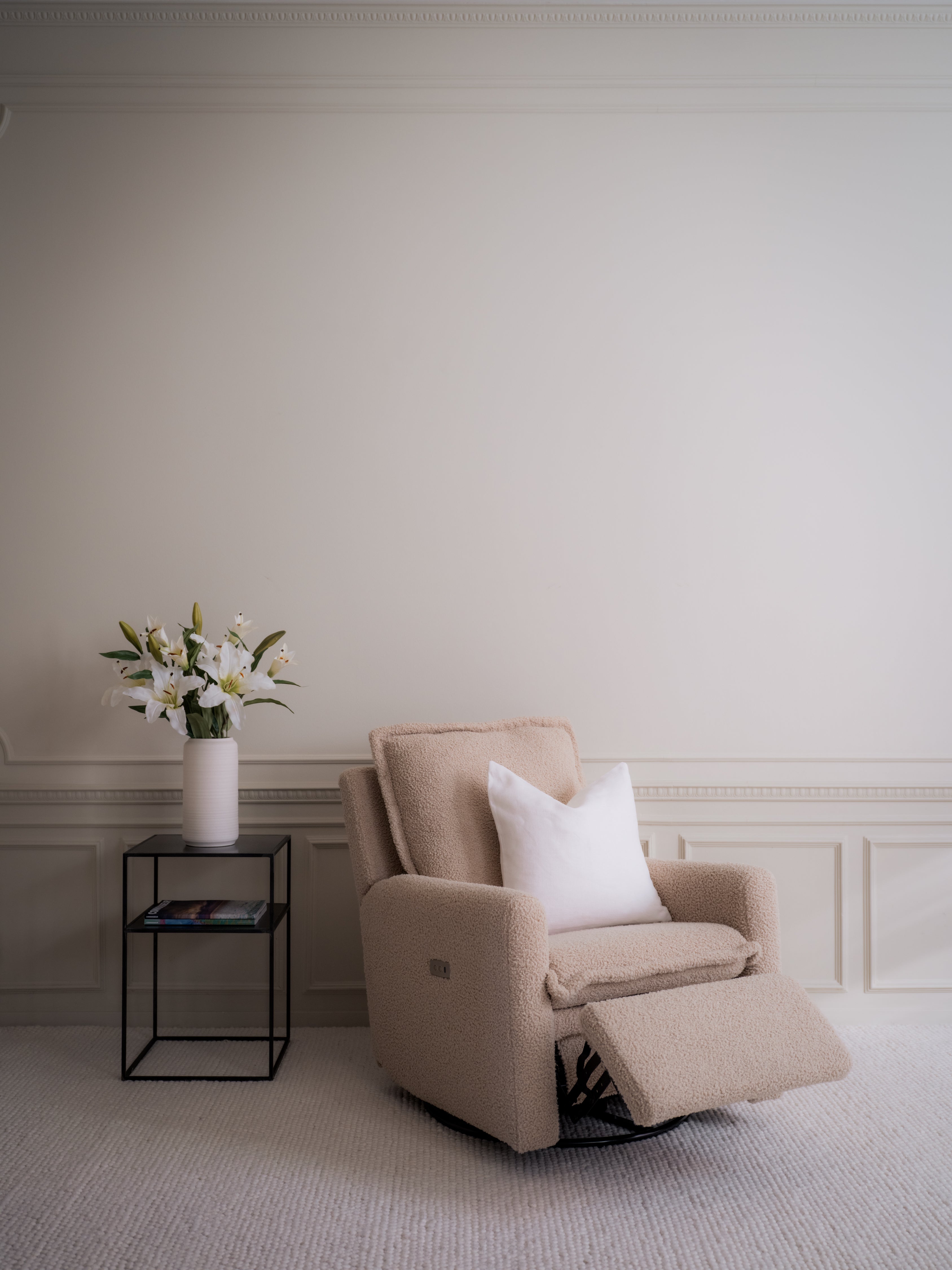 Mamine Adjustable Nursing Chair - Soft Taupe
